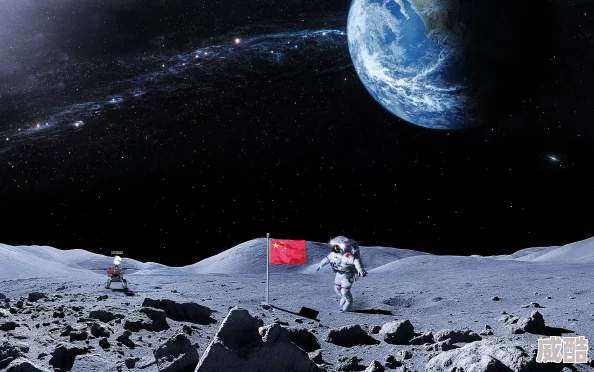 爱唯侦察1024月球漫步勇敢追梦探索未知的无限可能